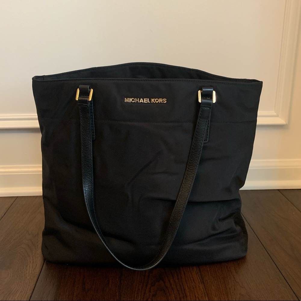 MICHAEL by Michael Kors Nylon Tote Ball - Black